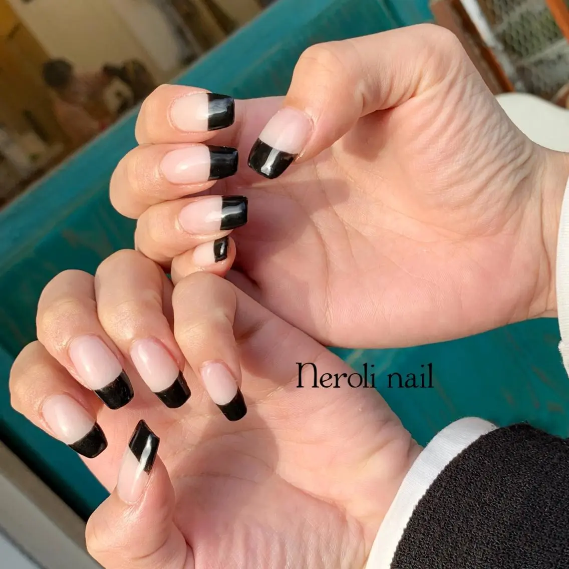 セミロング ネイル Neroli nailのネイルデザイン