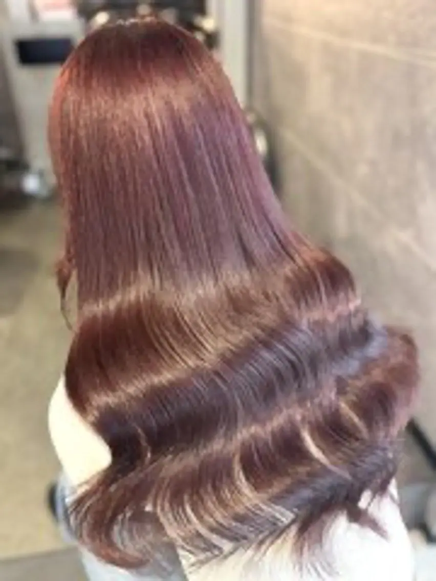 ロング カラー ベージュカラー ブリーチ ダブルカラー ブリーチなしカラー ヘアカラー トリートメント 💜eluあやね💜 🫧カラー・縮毛矯正のヘアスタイル