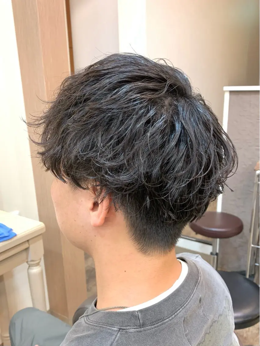 カット＋波巻きパーマ🌊の写真