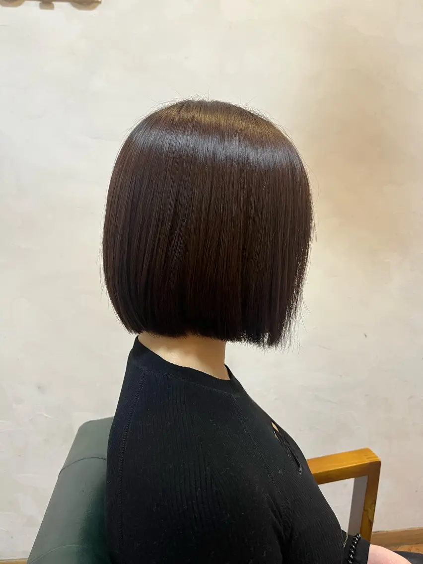 ショート ボブ chinatsu .のヘアスタイル