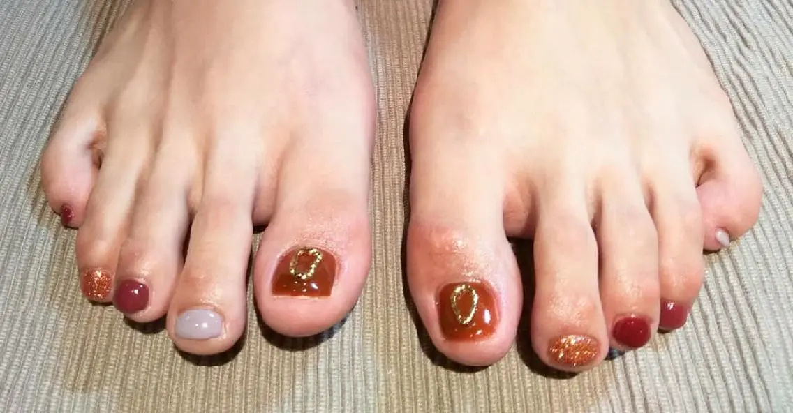 ネイル フットネイル lylynail YUUKAのネイルデザイン