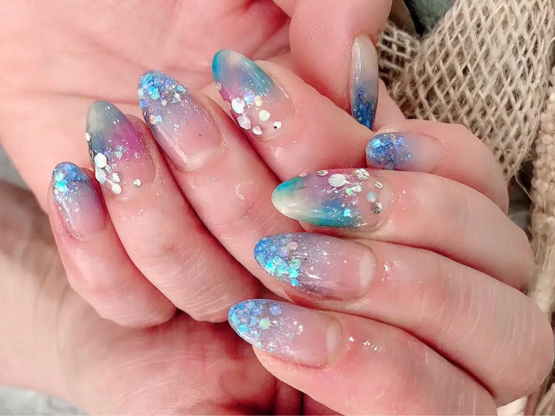 ネイル 夏ネイル ハンドネイル ハンドケア nailsalon mintのネイルデザイン