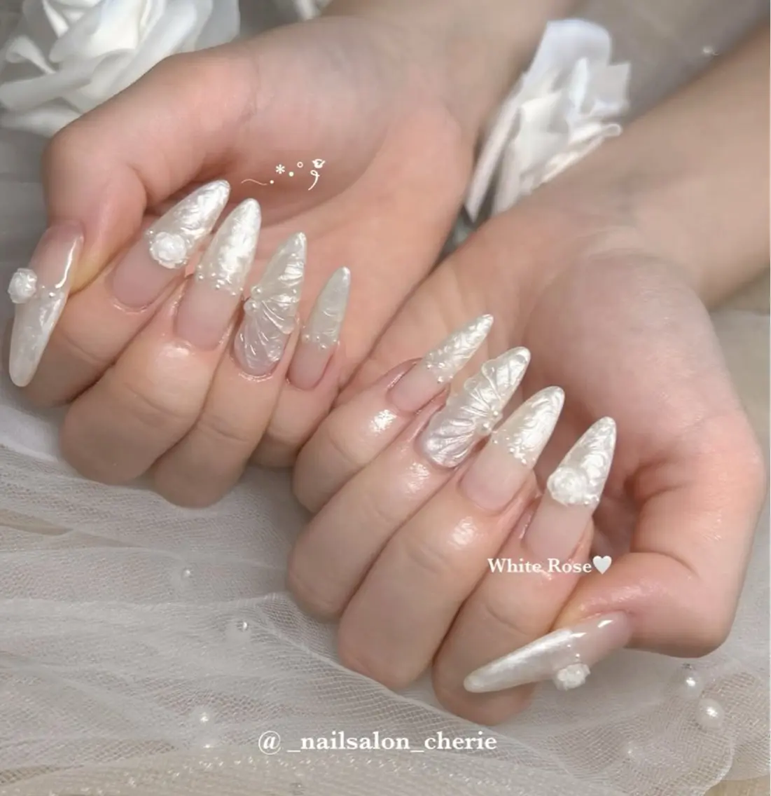 ネイル ハンドネイル nailsalon cherieのネイルデザイン