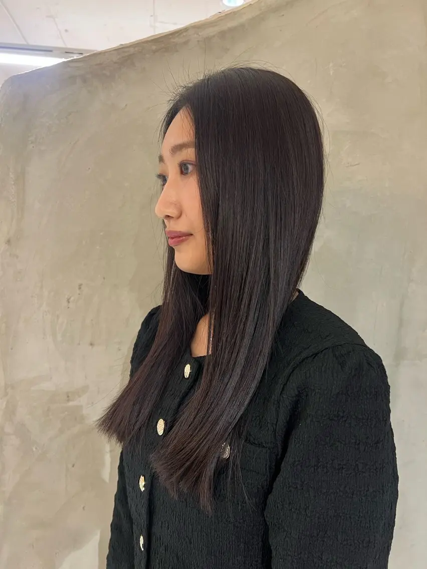 ロング カラー 重松 丈博のヘアスタイル