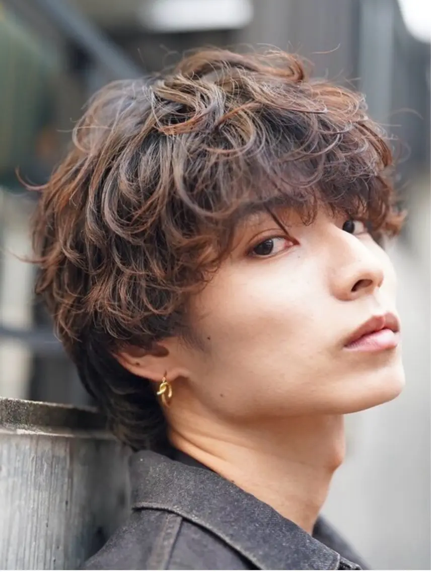パーマ メンズ カット パーマ メンズ似合わせ 【fifth】おうたのヘアスタイル