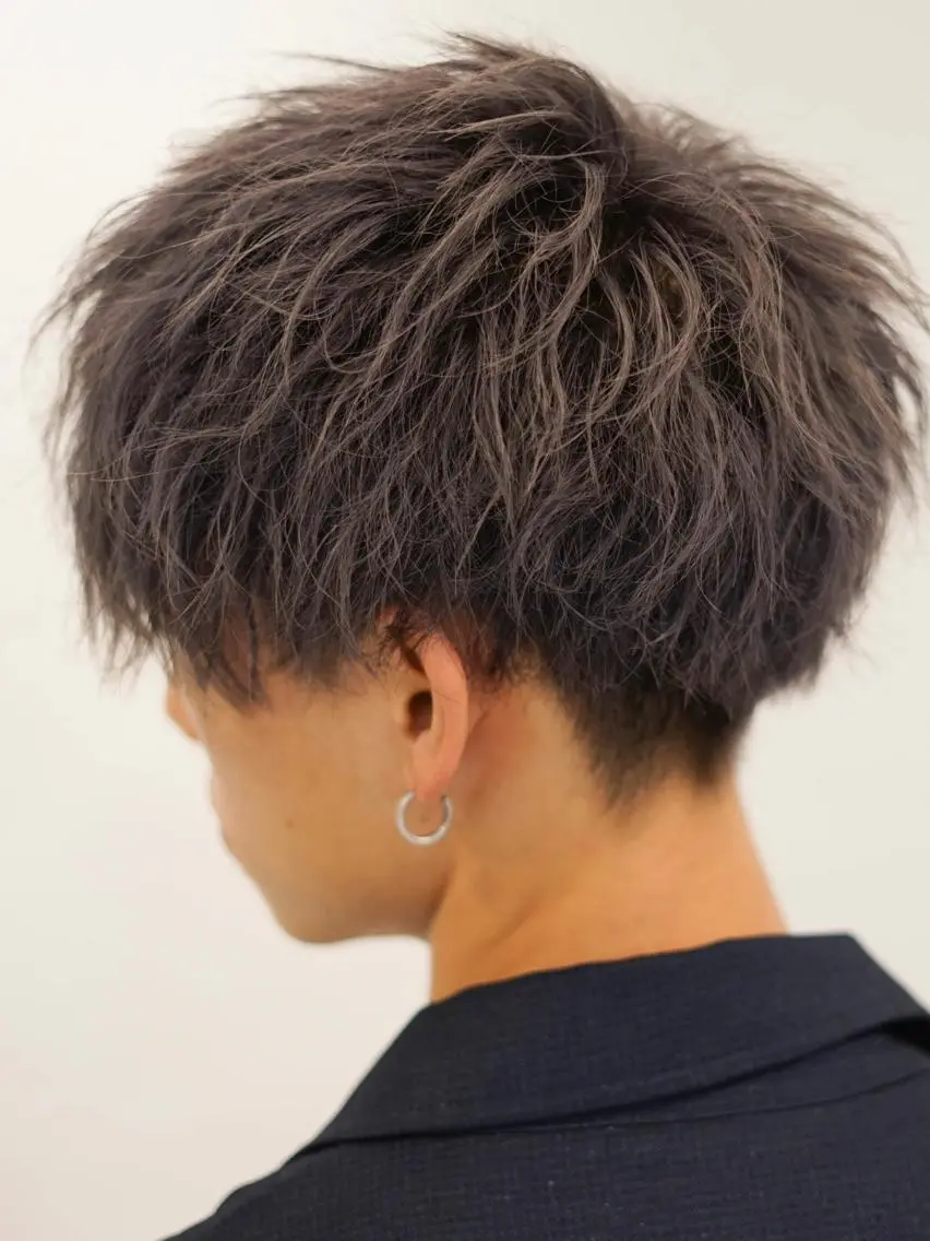 【男性限定】カット＋ダブルカラー＋プレTR→14000の写真