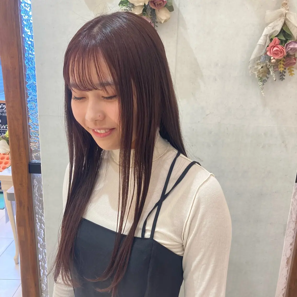 カラー ブリーチなしダブルカ ラー🎀透明感/AOのヘアスタイル