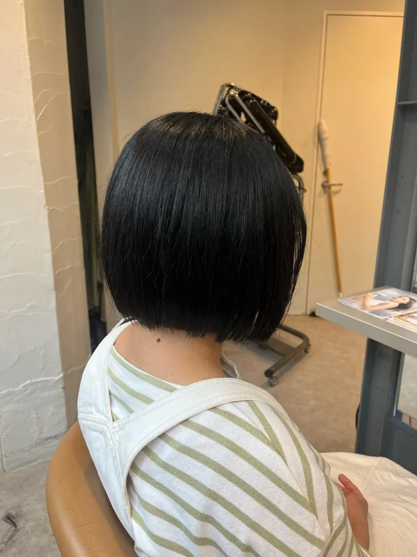 ショート カット うしだ かおるのヘアスタイル