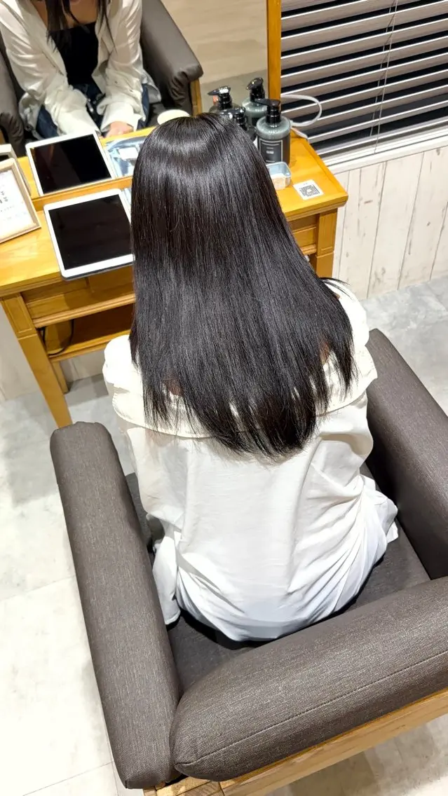 カラー 阿部 楓のヘアスタイル