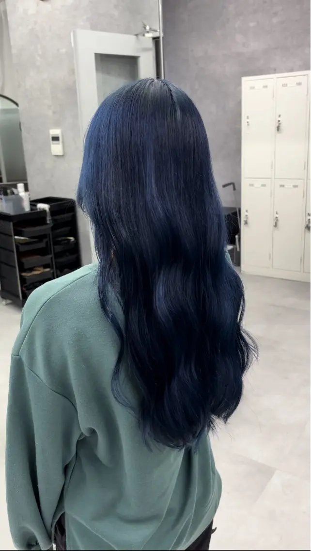 ロング カット ヘアカラー トリートメント NUMBER 天王寺YUYAのヘアスタイル
