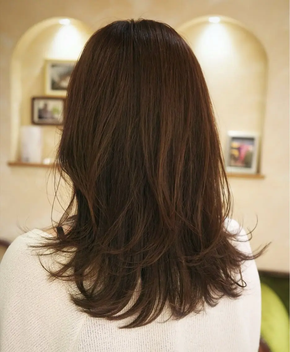 カラー ヘアカラー/銀座 /青山紗弥華のヘアスタイル