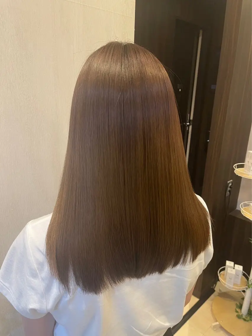 ロング 髪質改善 阿部 祥大のヘアスタイル