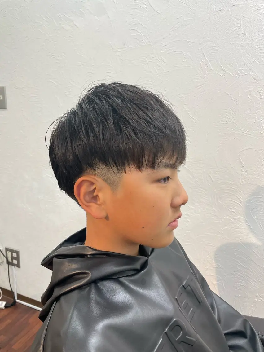 ショート ショートヘア 山本 雷のヘアスタイル