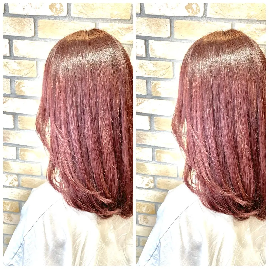 ミディアム カラー ヘアカラー トリートメント 🌟透明感カラー 🌟松岡勇輝のヘアスタイル