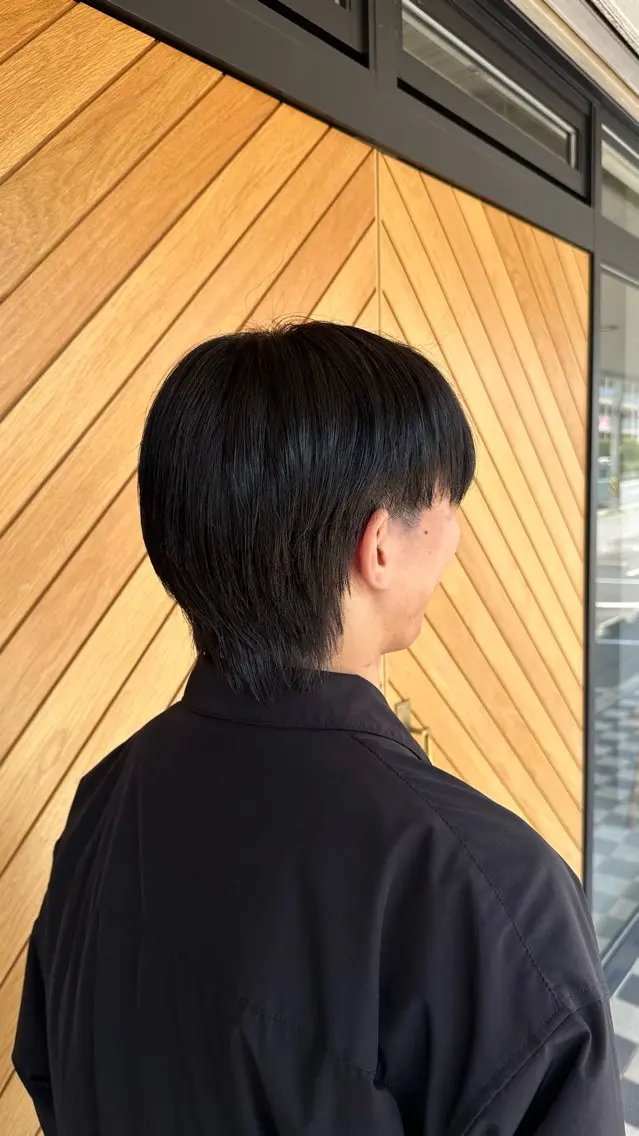 ショート カラー ブリーチ ブルーカラー ヘアカラー 艶カラー/岡崎 /おかもとななのヘアスタイル