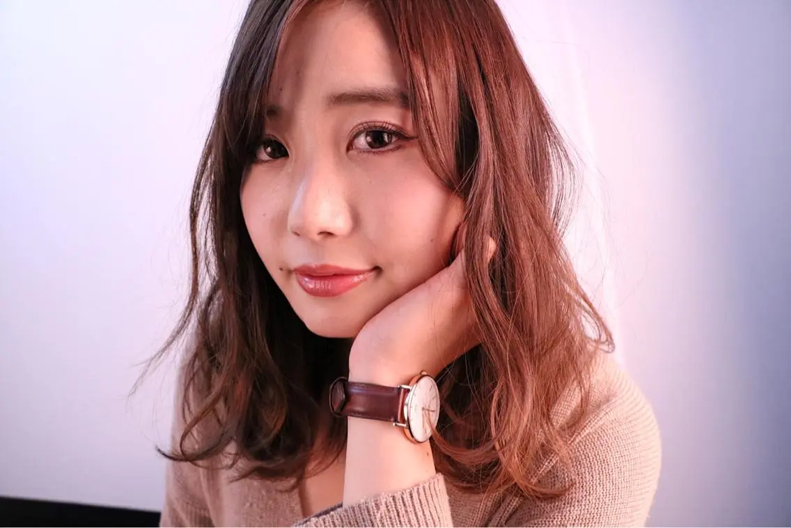 セミロング soins de MaLilyのヘアスタイル