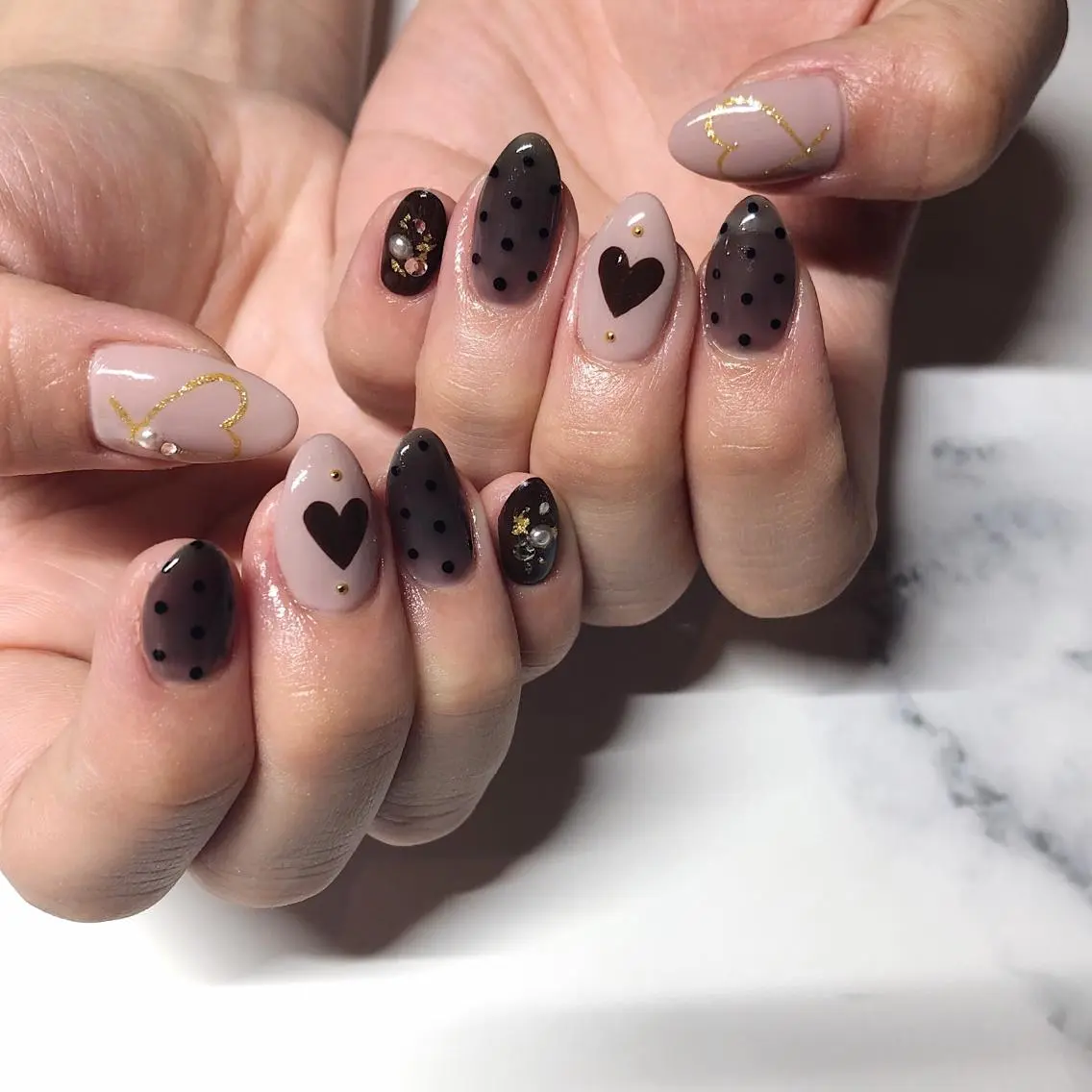 ネイル ハンドネイル 🌞💜 KAORI 🌴のネイルデザイン