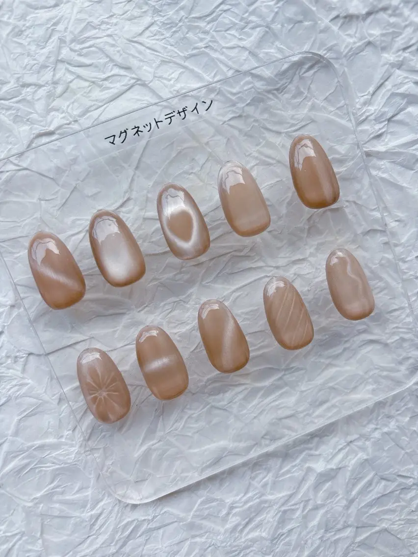 ✨INS大人気マグネットコース✨【ジェルオフあり】ドライケア込み♢パラジェル追加◎当日ご予約◎の写真