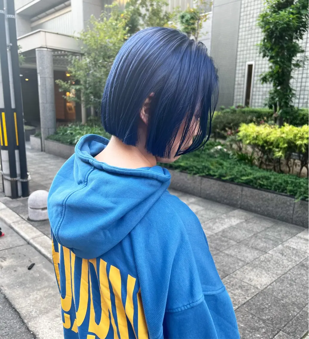 ショート カラー box mico. mutsumiのヘアスタイル