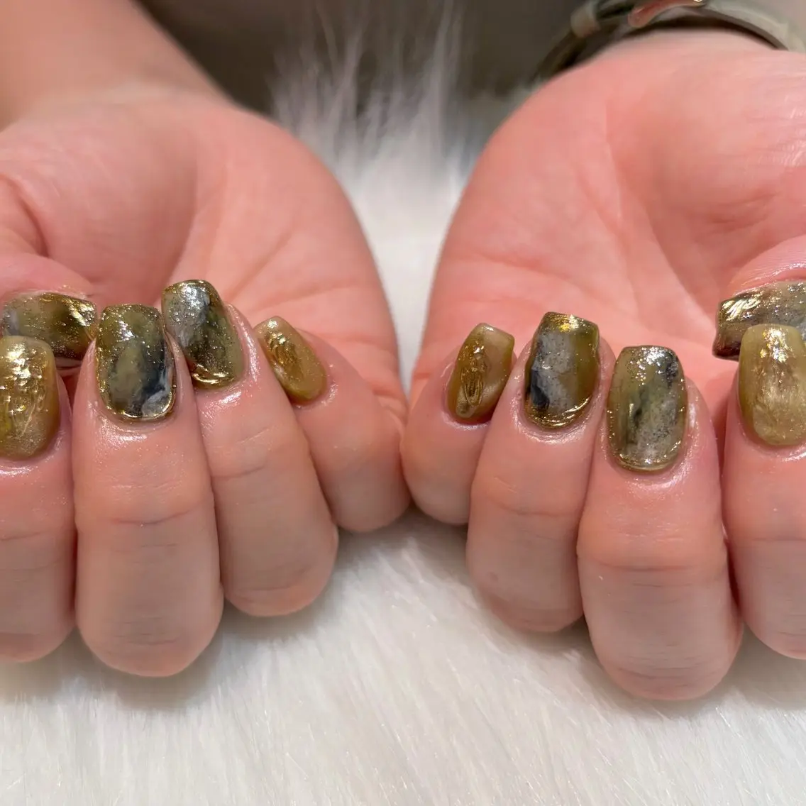 ネイル ハンドネイル MEI 🍑 nail OAKのネイルデザイン