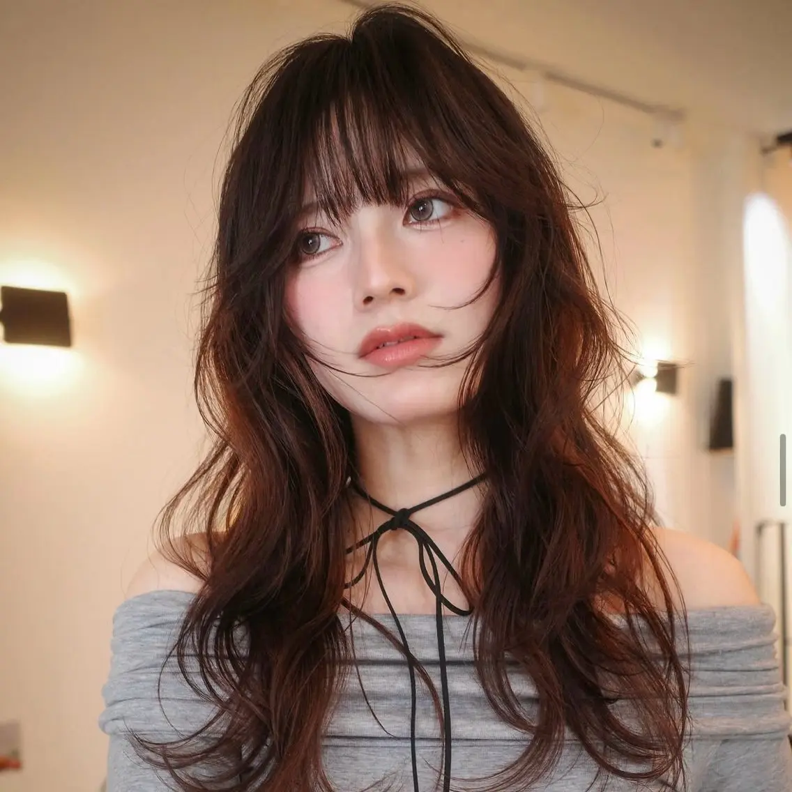 ロング 祐希💈カラーモデル 募集中のヘアスタイル