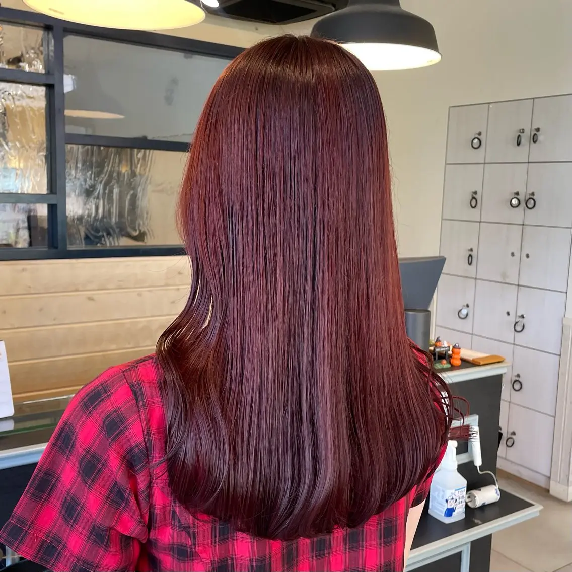 ロング カラー スナコザワ レナのヘアスタイル