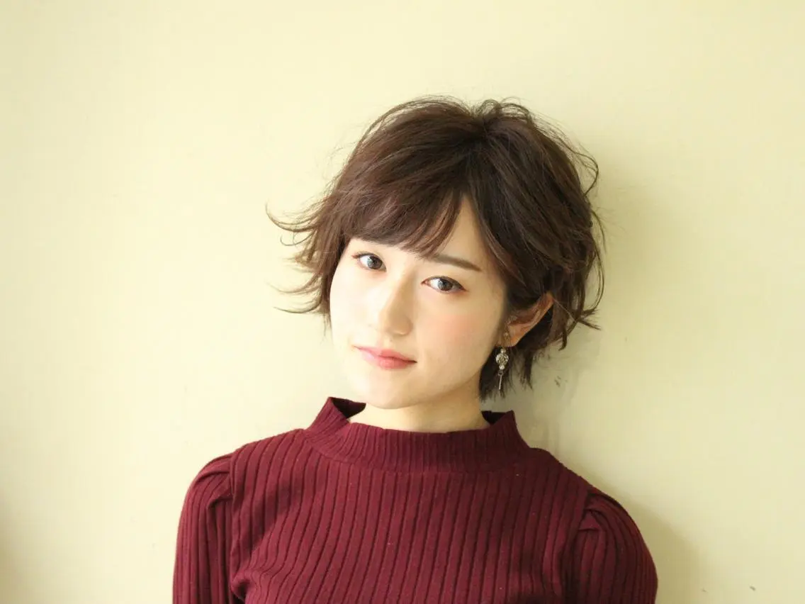 ショート ショートボブ ボブ ショートヘア ☕️ベージュカラー 内藤光哉☕️のヘアスタイル
