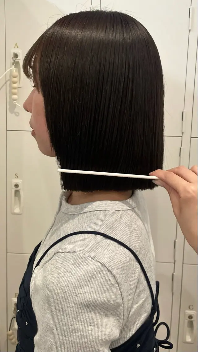 ショート 髪質改善 カット 縮毛矯正 canon/レイヤー /透明感カラーのヘアスタイル