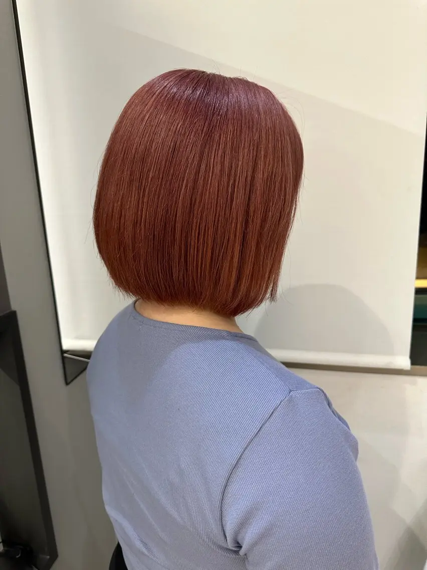 ショート カラー 🎀透明感 カラーHiROEのヘアスタイル