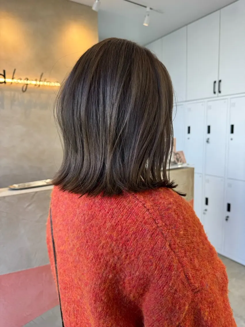 ミディアム sand MIYUNO🐺のヘアスタイル