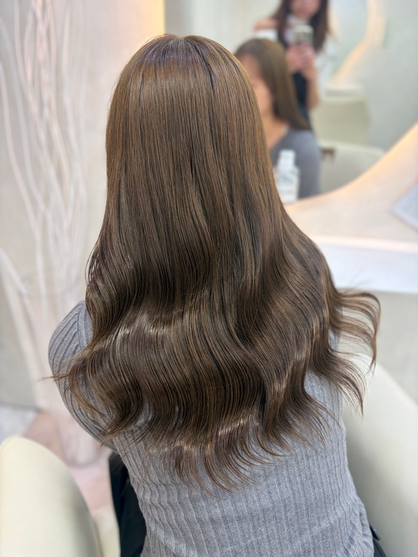 ロング ヘアカラー 透明感×ワンホン 🎀RUI🪄︎︎のヘアスタイル