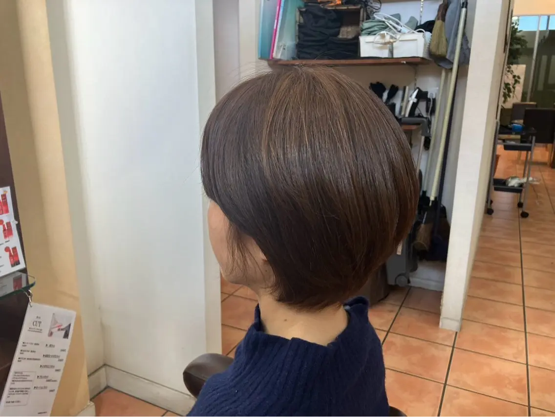 ショート ショートヘア カット ヘアカラー 平野 恵士/再現性重視のヘアスタイル