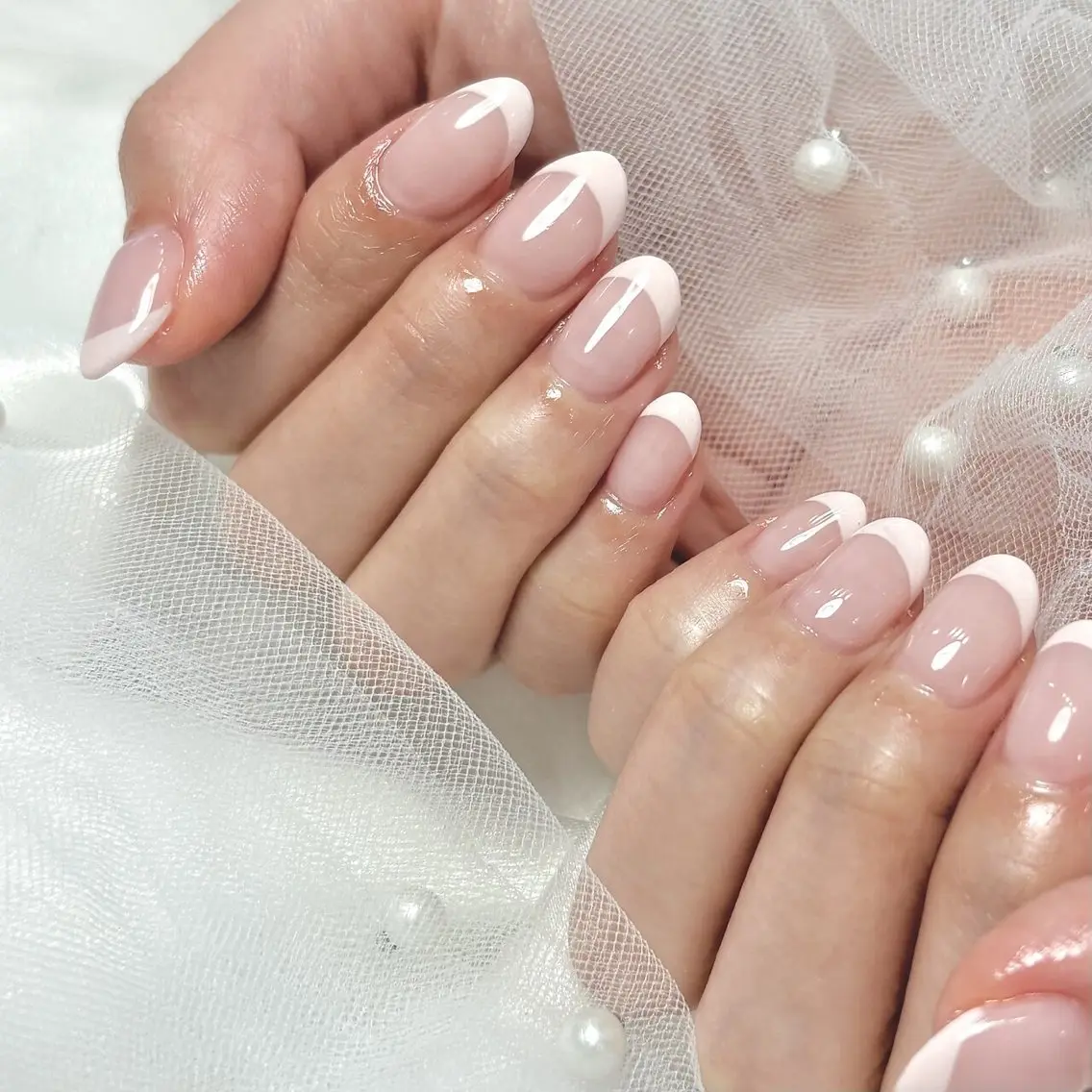 ネイル フレンチネイル nail salon Puellaのネイルデザイン