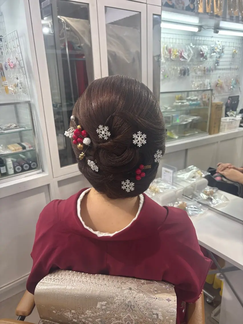 ヘアアレンジ ヘアセット 垢抜けヘアメイク職人 💄甲斐恵和のヘアスタイル