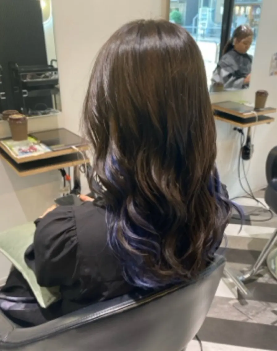 ロング 🫧透明感カラーレイ ヤースタイル松浦元海のヘアスタイル