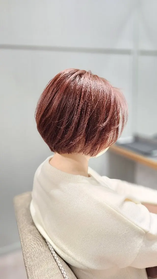 ミディアム カラー ヘアアレンジ カット トリートメント ✨艶髪✖癒し✨🍀 miyazawaのヘアスタイル