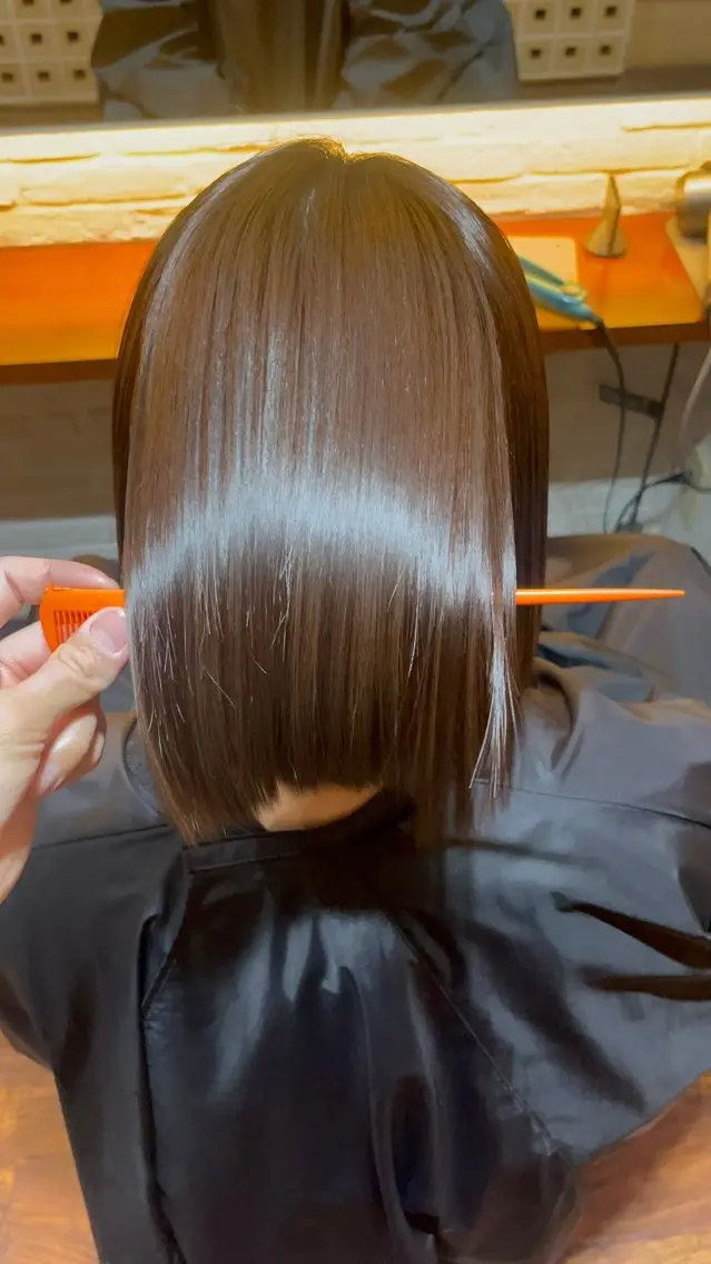 ショート 縮毛矯正 トリートメント CoCooN TAKUMAのヘアスタイル