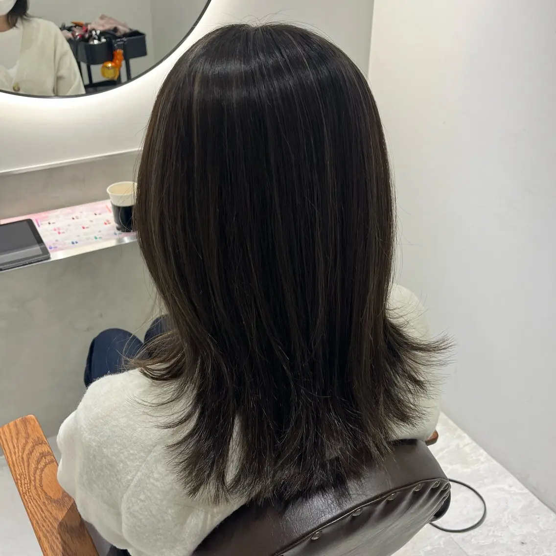 ショート ヘアカラー 髪質改善/レイヤー× 縮毛矯正🤍maiのヘアスタイル