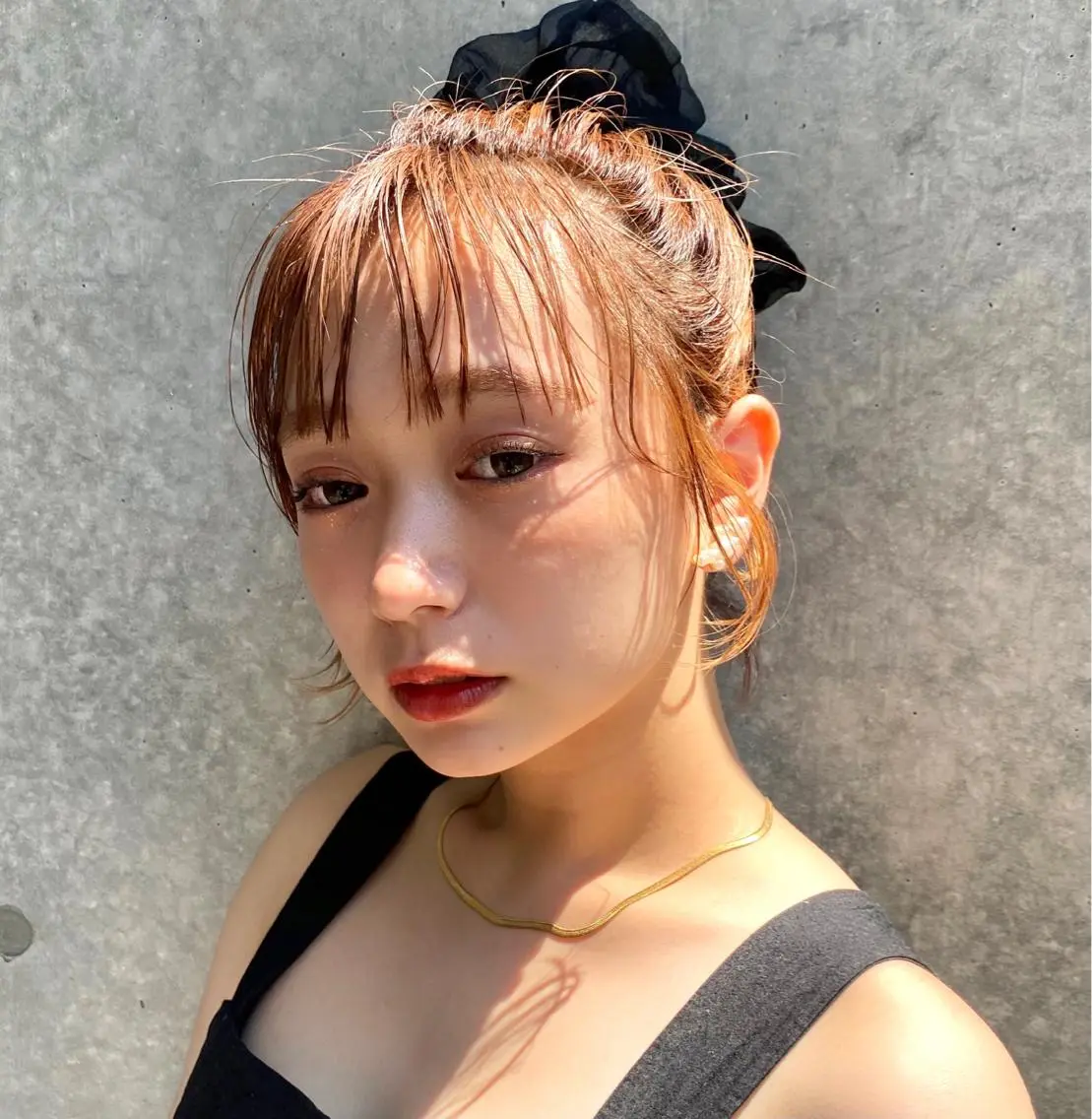 ミディアム カラー 銀座メンズ専門🖤 叶奈々のヘアスタイル