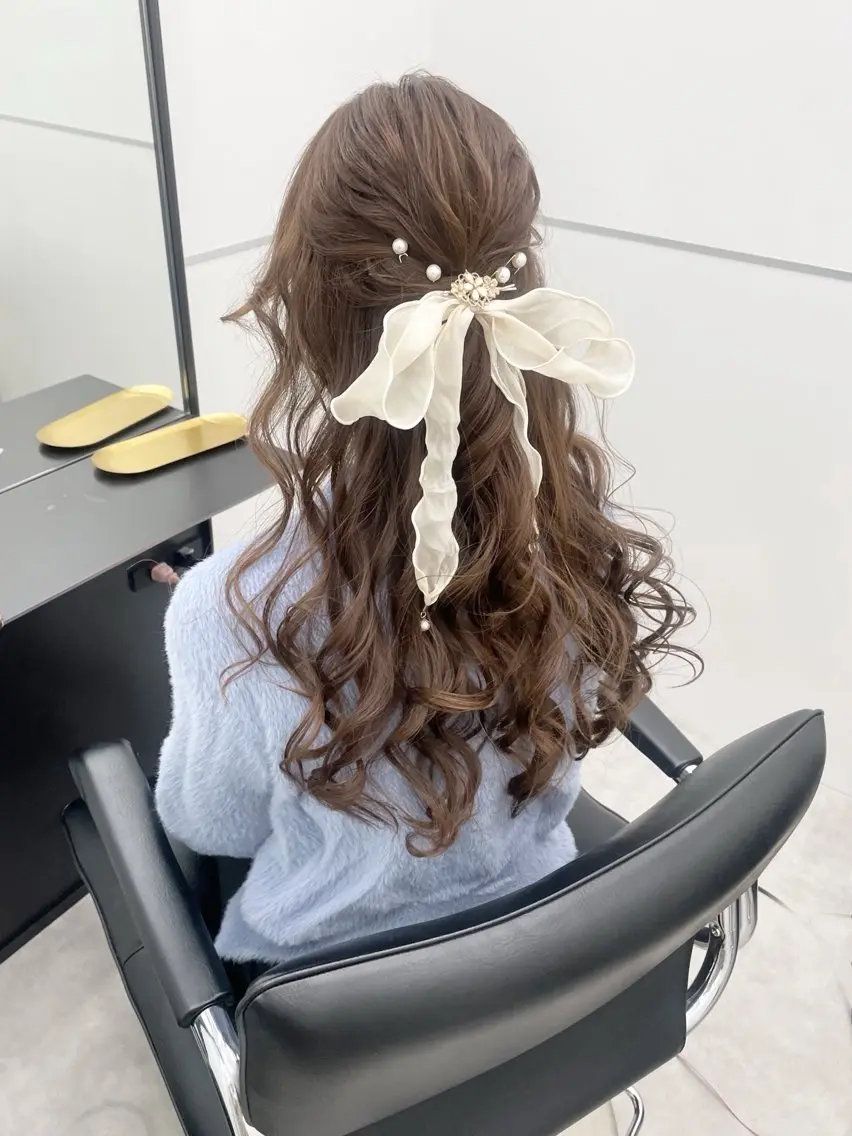 ロング 石川 理恵のヘアスタイル