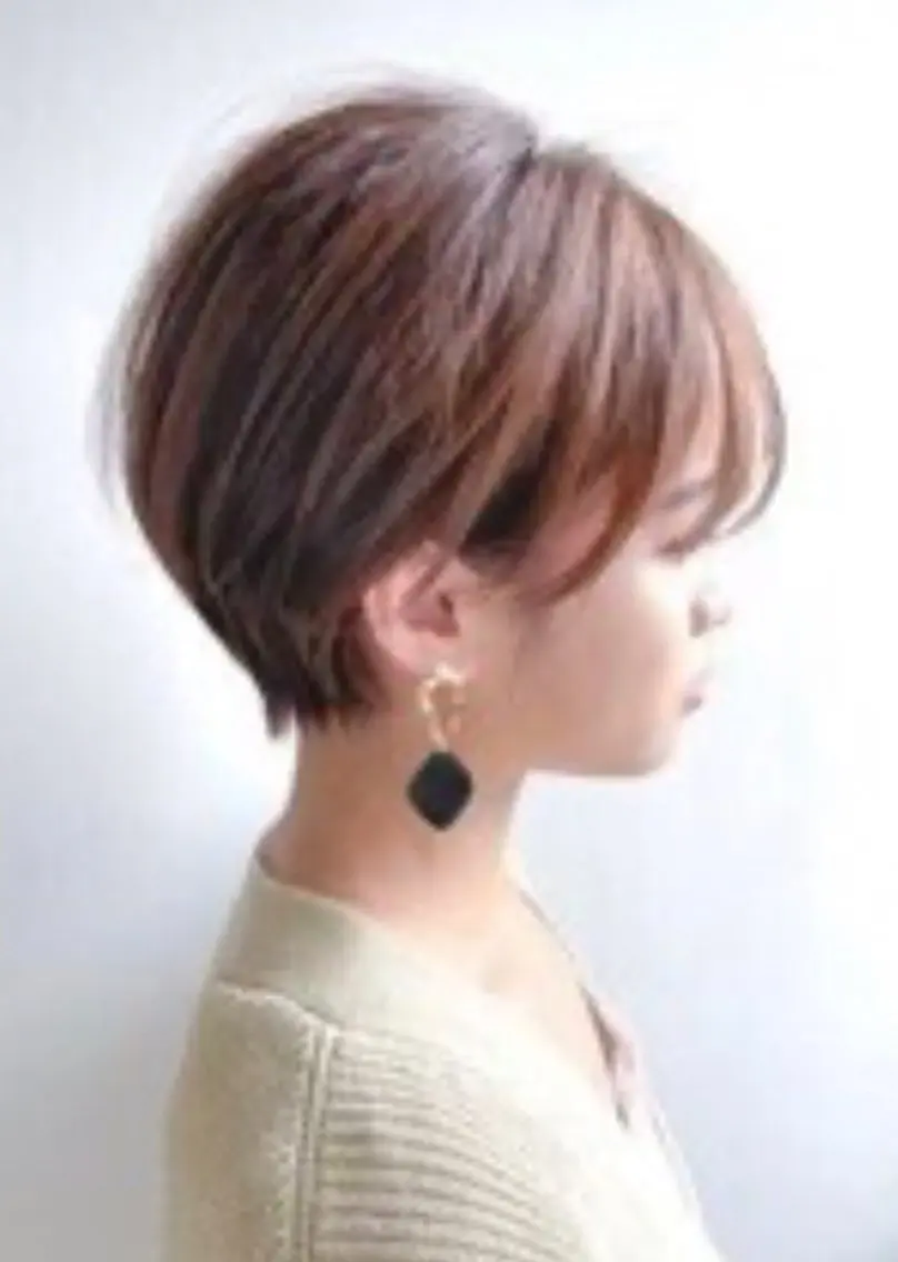 ショート カット ヘアカラー トリートメント TELA HAIRのヘアスタイル