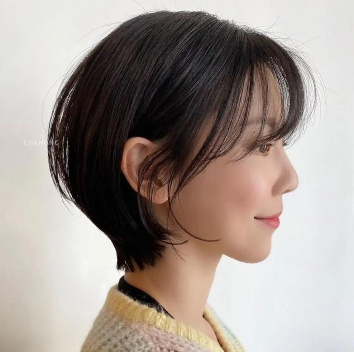 ショート カラー 吉田一輝 外国人パーマのヘアスタイル