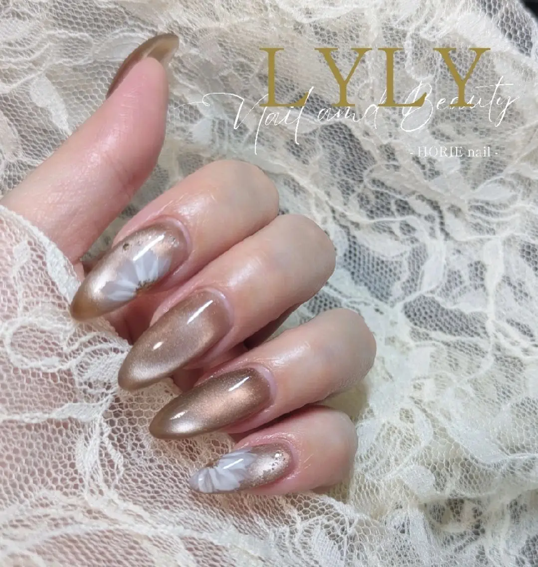 ネイル フラワーネイル LYLY ✾ai✾のネイルデザイン