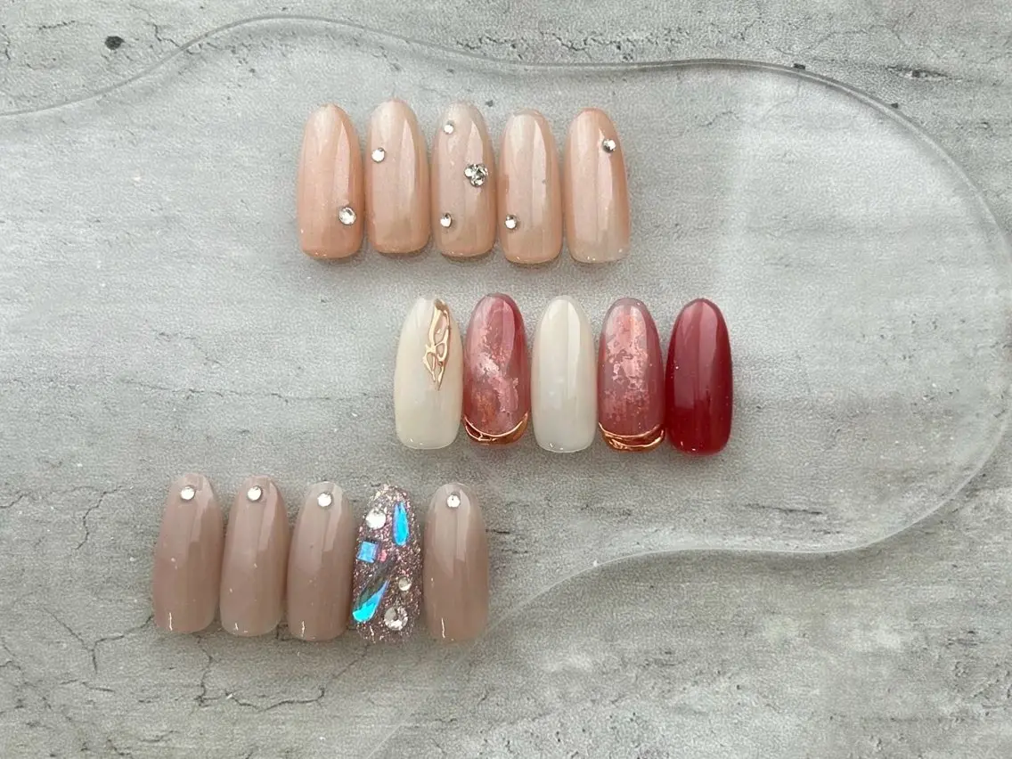 🤍✨hand 定額 シンプルコース オフ込の写真