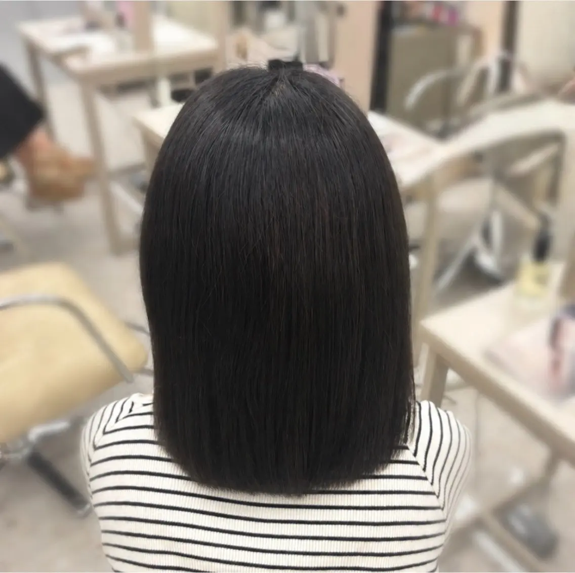 セミロング 卒業式のヘアスタイル 縮毛矯正 トリートメント 縮毛矯正 トリートメント まひろ / COCOのヘアスタイル