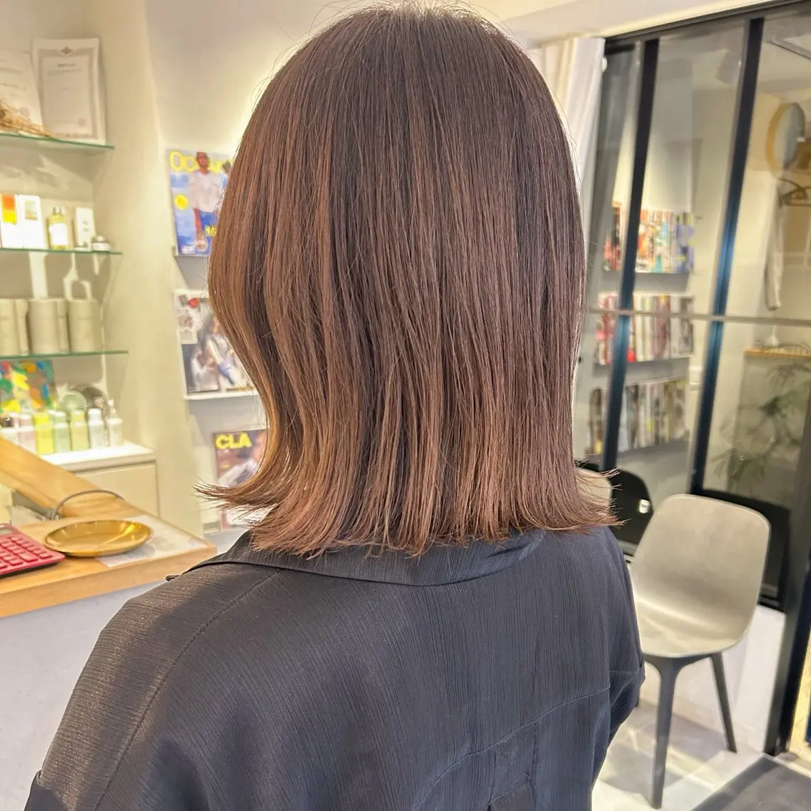 ショート カラー ベージュカラー 甲斐 瑞稀のヘアスタイル