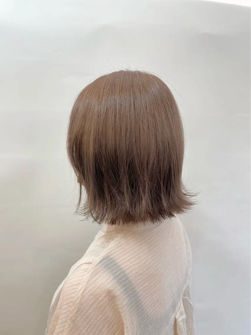 ブリーチなしダブルカラーの写真
