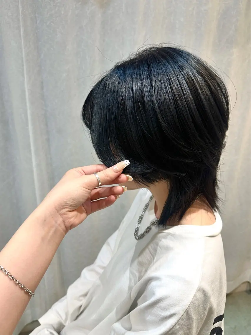 ショート ヘアカラー トリートメント Suzuha 新宿のヘアスタイル