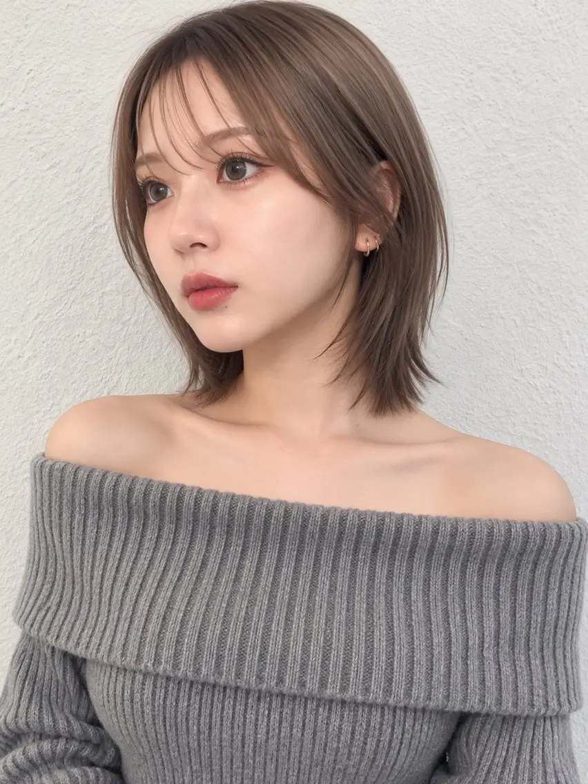 ショート ひなた・表参道・ 似合わせボブカットのヘアスタイル