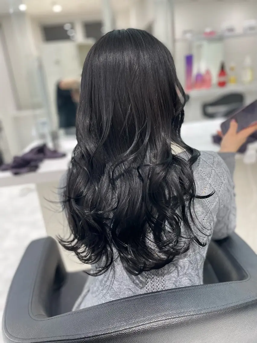 ロング カラー ヘアカラー 野口 楓華のヘアスタイル